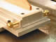 Tapering attachment bed lock screws
